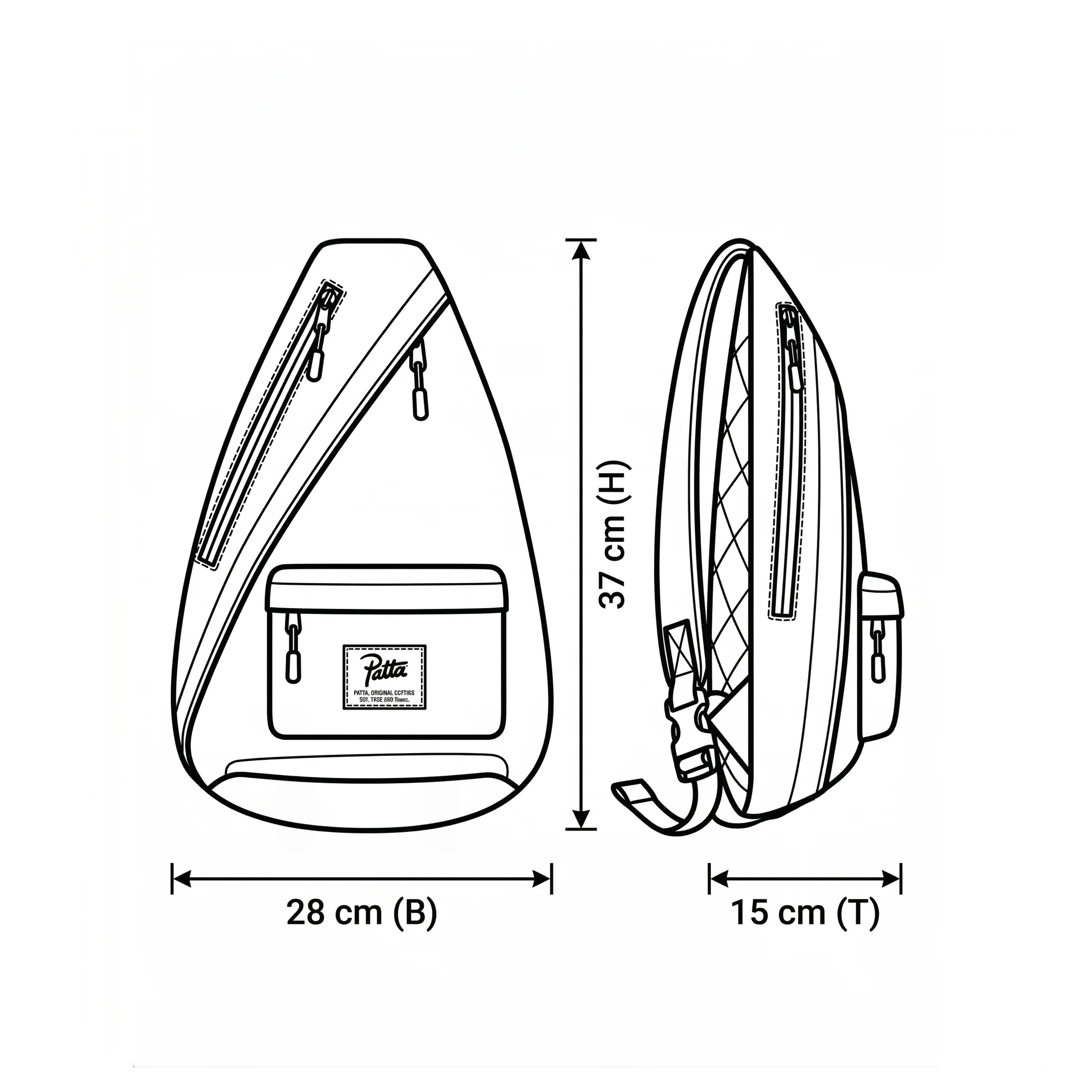 Patta N039 Sling Bag 3.0 - Image 4