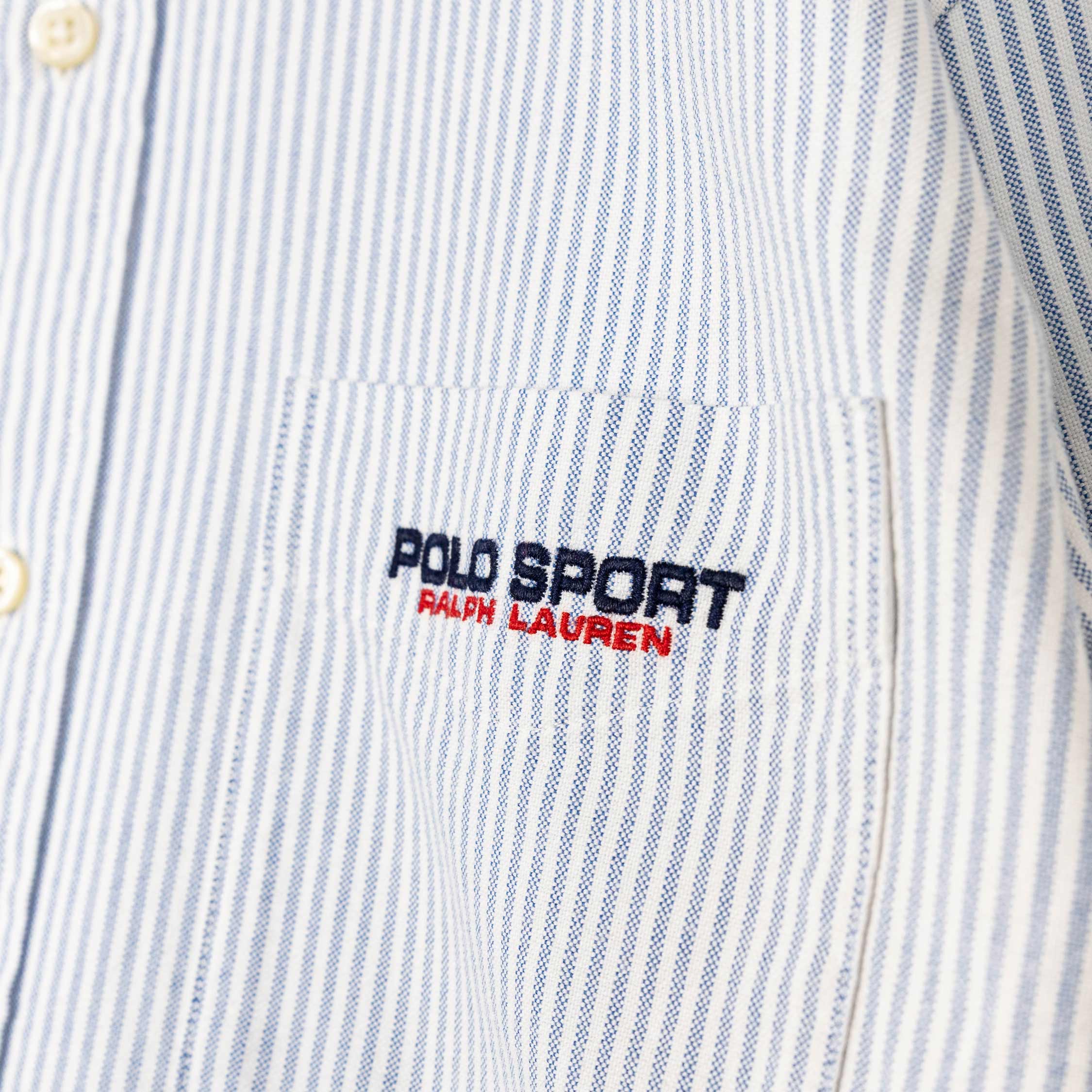 Polo Ralph Lauren Custom Fit Striped Oxford Shirt - Image 3