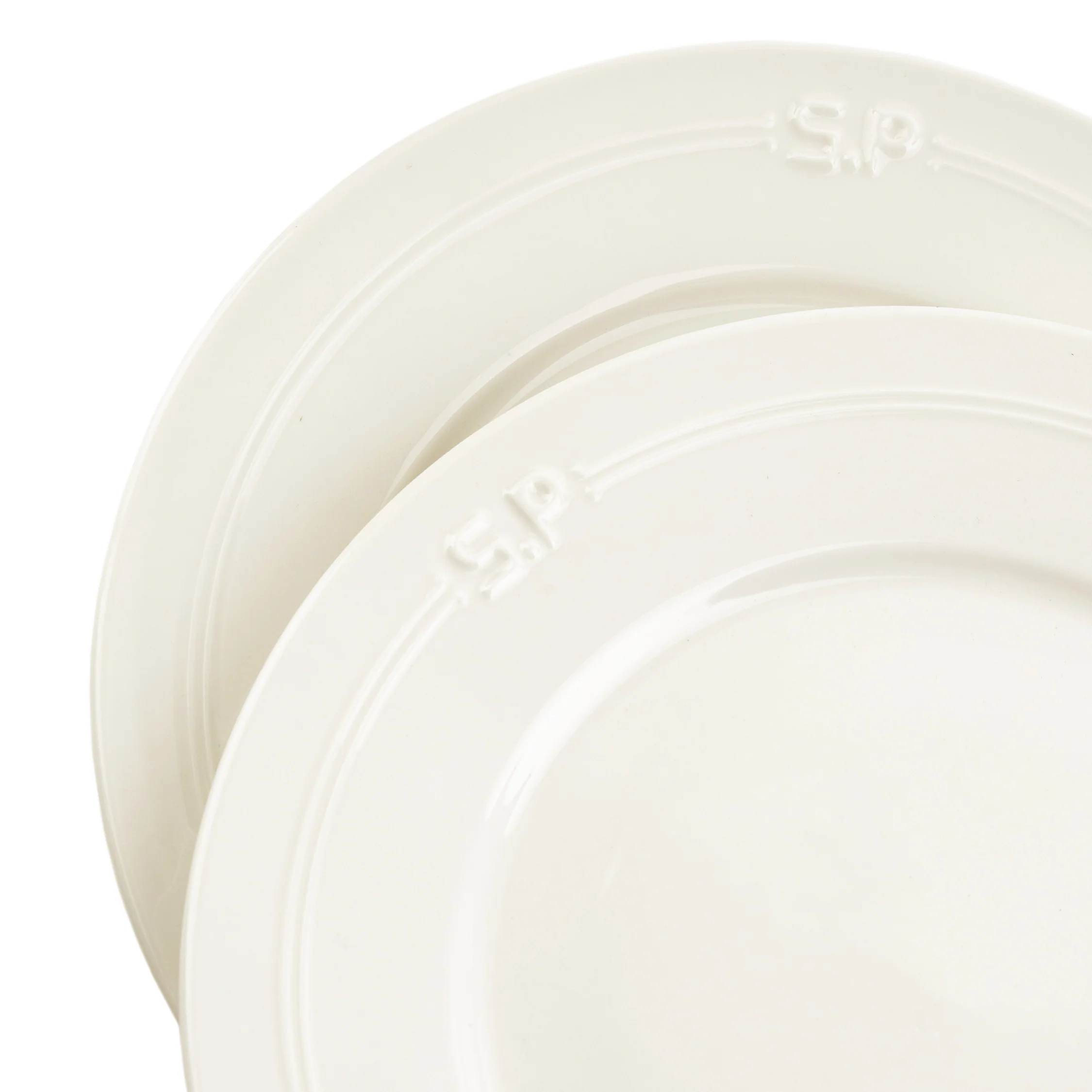 Service Projects Métier SP Embossed Lunch Plate (Set of 2) - Image 2