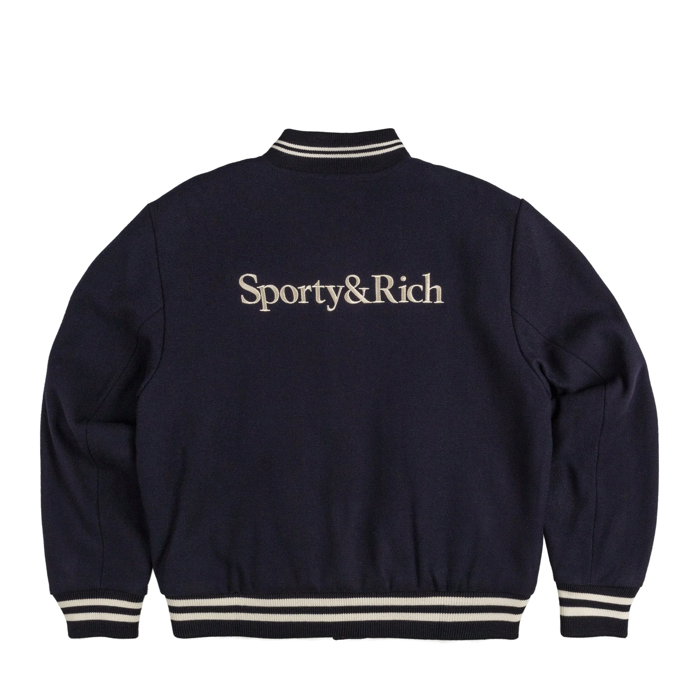 Sporty & Rich x  '47 & The New York Yankees Serif Varsity Jacket - Image 2