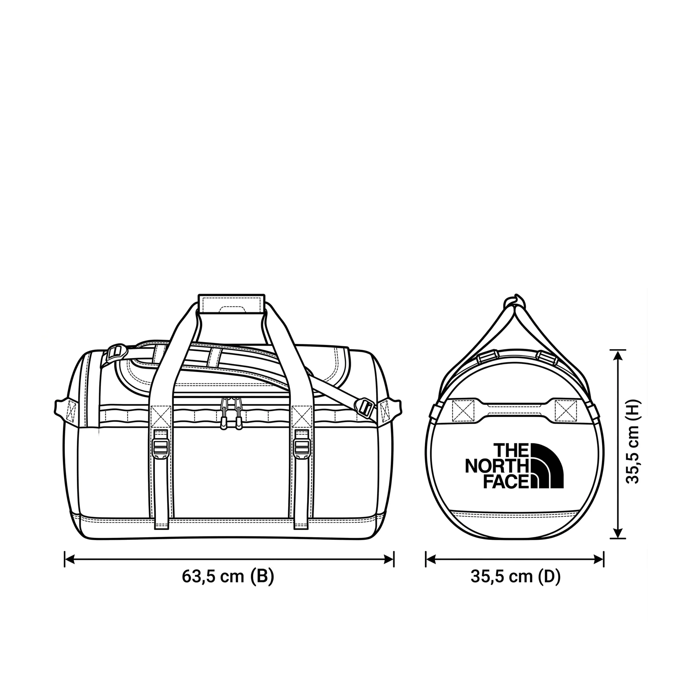 The North Face Base Camp Duffel - M - Image 4