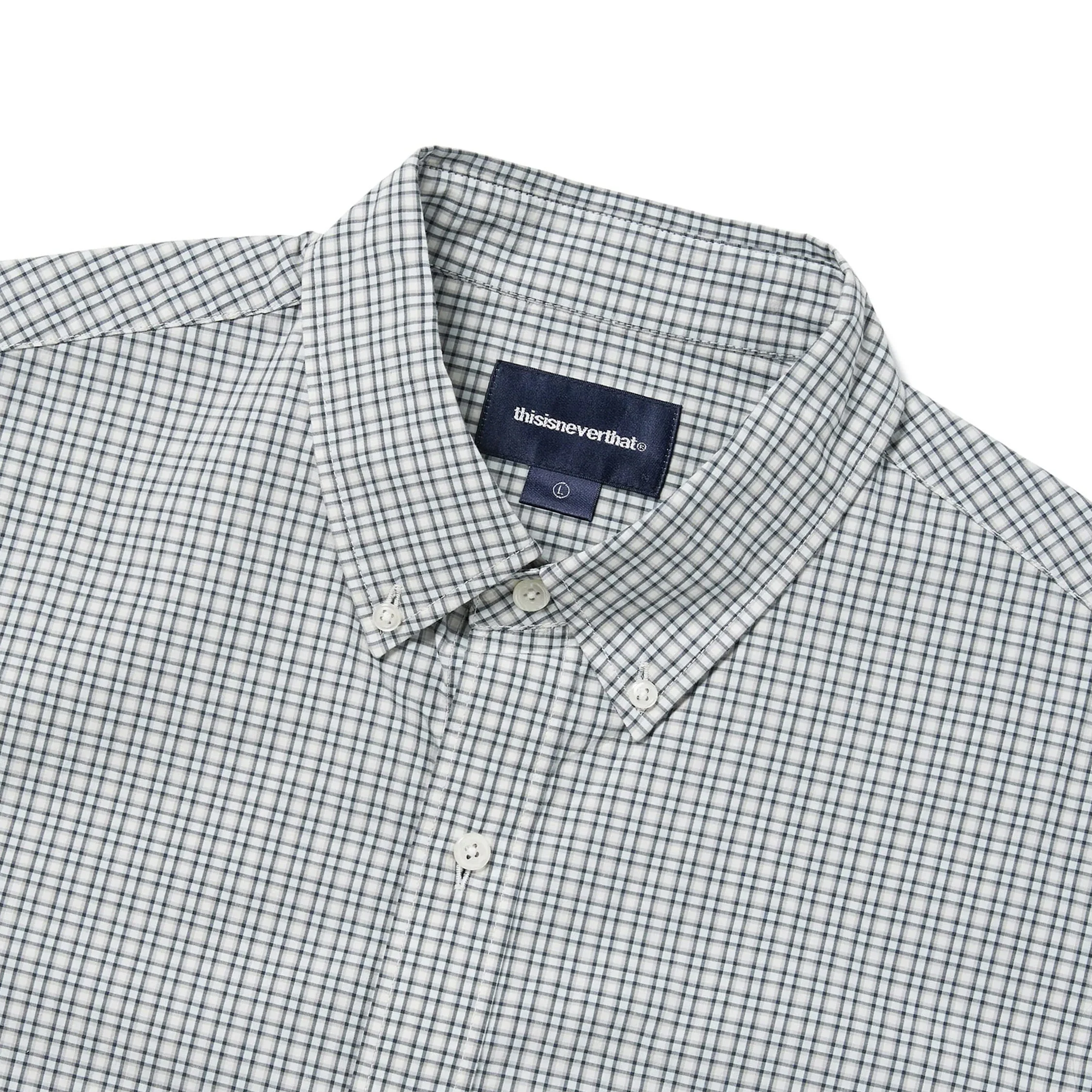 thisisneverthat	Lightweight Plaid Shirt - Image 3